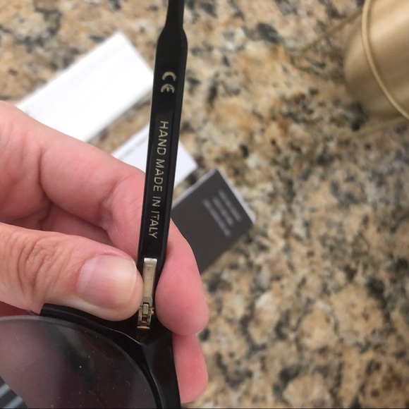 Retro Super Future Lucia Black Sunglasses